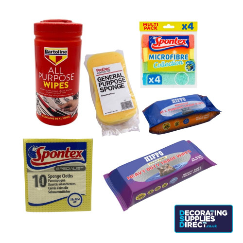 Wipes, Sponges & Cloths