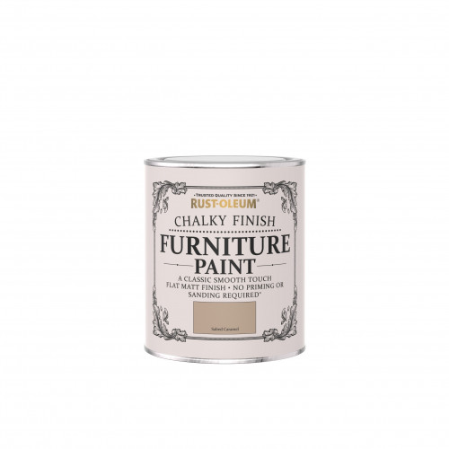 Rustoleum Chalky Finish Furniture Paint Salted Caramel 125ml
