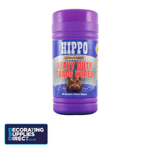Hippo Heavy Duty Wipes 80 Pack Product Image