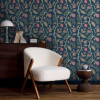 Arthouse Fruits of Paradise Navy Wallpaper