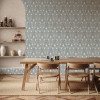 Arthouse Heritage Tulip Chalky Blue Wallpaper