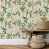 Arthouse Hill Top Garden Cotton/Green Wallpaper