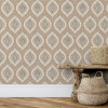 Arthouse Odina Ikat Natural Wallpaper