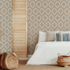 Arthouse Odina Ikat Natural Wallpaper