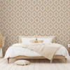 Arthouse Odina Ikat Natural Wallpaper