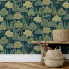 Arthouse Persian Oasis Navy/Green Wallpaper