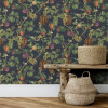 Arthouse Tropic House Navy Wallpaper