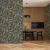 Arthouse Tropic House Navy Wallpaper