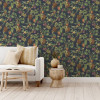 Arthouse Tropic House Navy Wallpaper