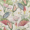 Arthouse Waterlily Lake Linen Multicoloured Wallpaper