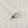 Arthouse Moorish Mosaic Warm Grey/Silver Wallpaper