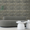 Arthouse Sahara Black / Champagne Wallpaper