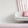 Graham & Brown Boutique Tango Wallpaper White/Silver