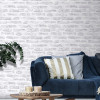 Superfresco Easy Brick Wallpaper White