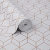 Superfresco Easy Myrtle Geo Wallpaper Grey