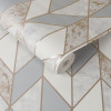 Graham & Brown Superfresco Colours Milan Geo Wallpaper Rose Gold