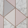 Graham & Brown Sublime Marble Wallpaper Blush