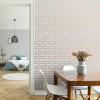 Superfresco Colours Milan Brick Wallpaper Rose Gold