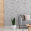 Graham & Brown Sublime Japan Wallpaper Grey/Blue