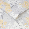 Graham & Brown Fresco Lykke Tree Wallpaper Grey/Ochre