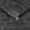 Graham & Brown Fresco House Brick Wallpaper Charcoal