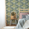 Graham & Brown Fresco Tropicana Wallpaper Green