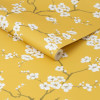 Graham & Brown Fresco Apple Blossom Wallpaper Ochre