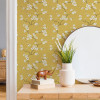 Graham & Brown Fresco Apple Blossom Wallpaper Ochre