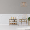 Graham & Brown Boutique Marquise Plain Wallpaper Quartz