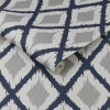 Graham & Brown Fresco Ikat Wallpaper Blue