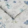 Graham & Brown Fresco Floral Sketch Wallpaper Blue