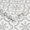 Contour Grecian Wallpaper Grey