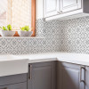Contour Grecian Wallpaper Grey