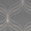 Graham & Brown Boutique Optical Geo Wallpaper Grey