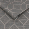 Graham & Brown Boutique Asscher Geo Wallpaper Grey