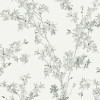 Laura Ashley Forsythia Wallpaper Grey