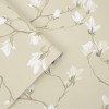 Laura Ashley Magnolia Grove Wallpaper Natural