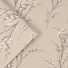 Laura Ashley Pussy Willow Wallpaper Natural