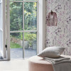 Laura Ashley Wild Meadow Wallpaper Purple