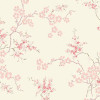 Laura Ashley Oriental Blossom Wallpaper Pink