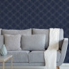 Superfresco Easy Serpentine Wallpaper Navy