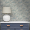 Laura Ashley Burnham Wallpaper Blue