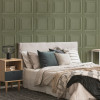 Graham & Brown Fresco Wood Panel Wallpaper Sage