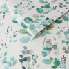 Graham & Brown Fresco Watercolour Leaves Wallpaper Green
