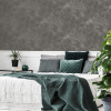 Graham & Brown Boutique Gilded Concrete Wallpaper Quartz