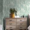 Next Wisteria Trails Wallpaper Duck Egg