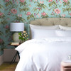 Next Birds & Blooms Wallpaper Duck Egg