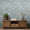 Next Trail Flower Wallpaper Duck Egg