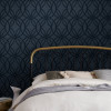Next Luxe Eclipse Wallpaper Navy
