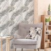 Graham & Brown Fresco Agate Wallpaper Grey/Gold